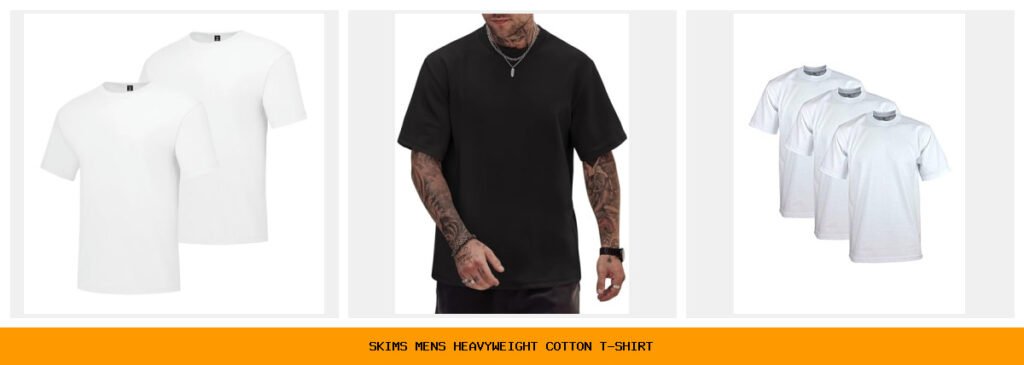 skims men's heavyweight cotton t-shirt