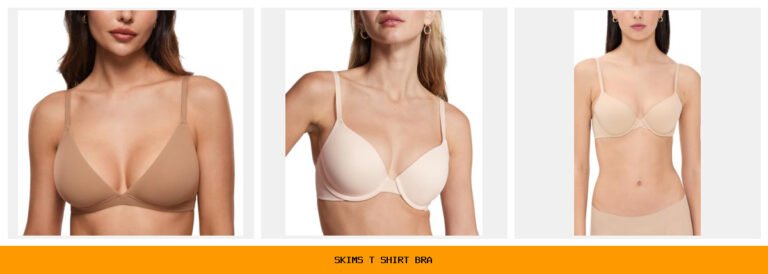 skims t shirt bra