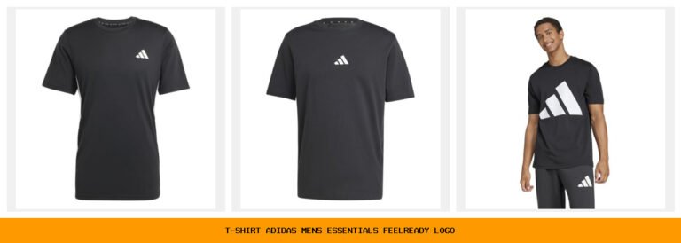 t-shirt adidas men's essentials feelready logo