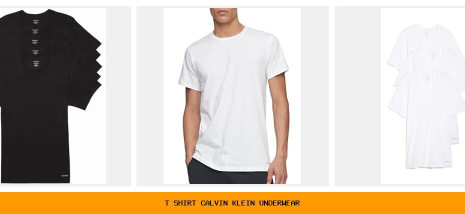 t shirt calvin klein underwear