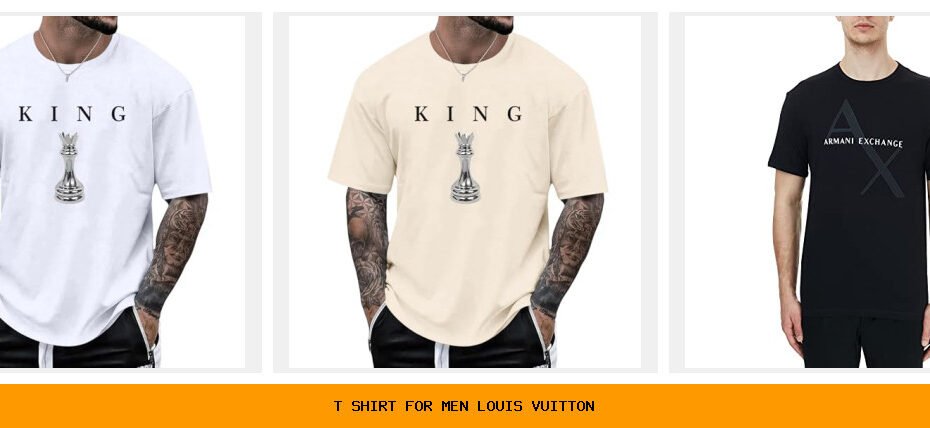 t shirt for men louis vuitton