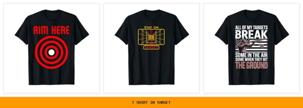 t shirt in target