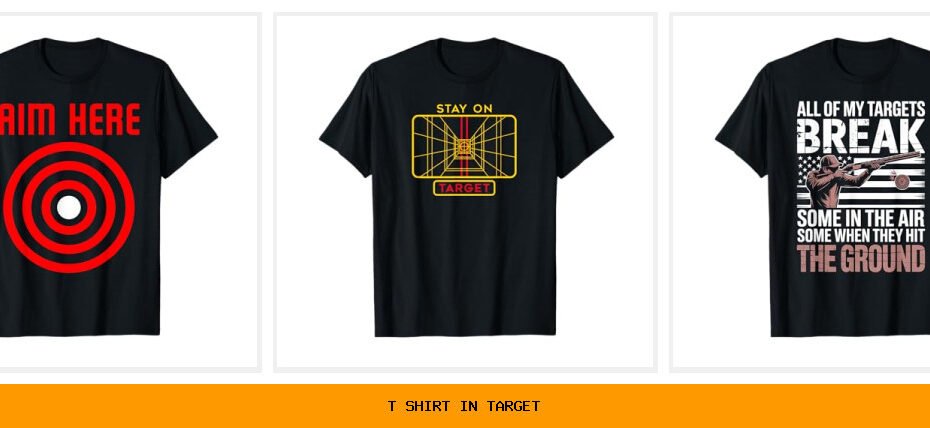 t shirt in target