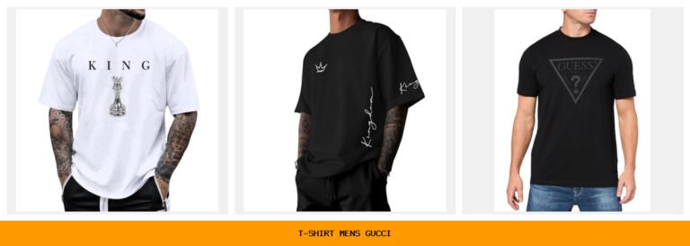 t-shirt men's gucci