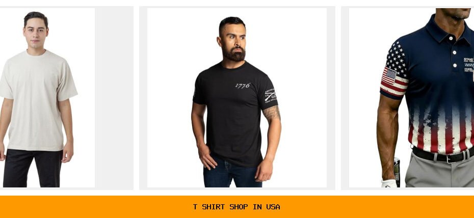 t shirt shop in usa