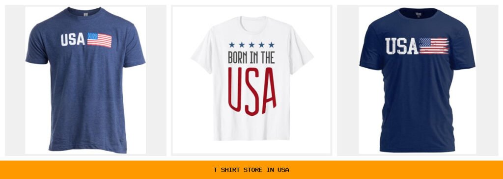 t shirt store in usa