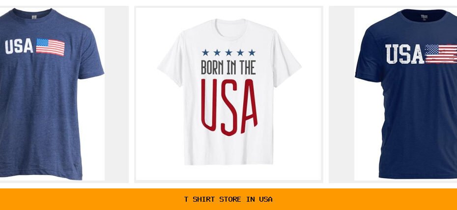 t shirt store in usa