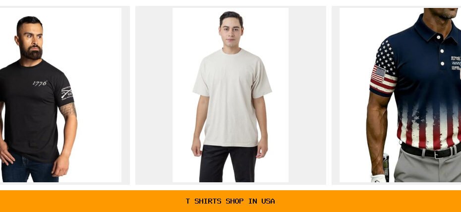 t shirts shop in usa