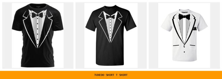 tuxedo shirt t shirt