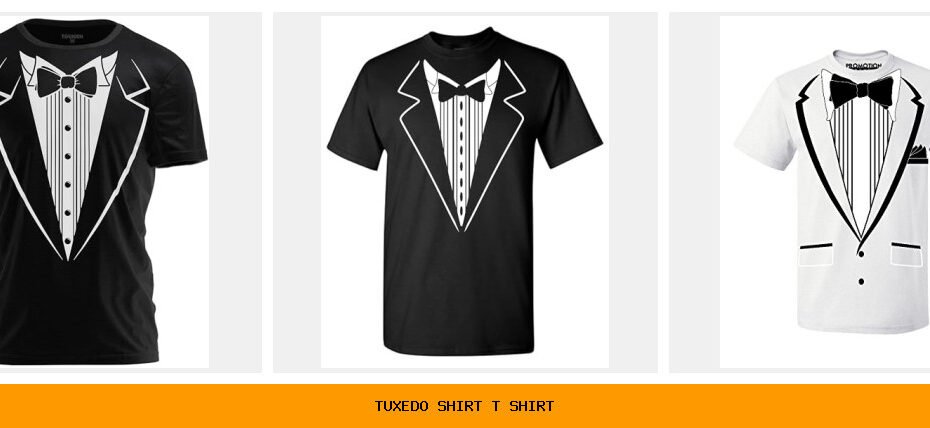 tuxedo shirt t shirt