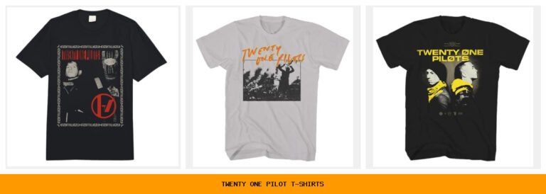 twenty one pilot t-shirts