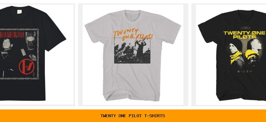 twenty one pilot t-shirts