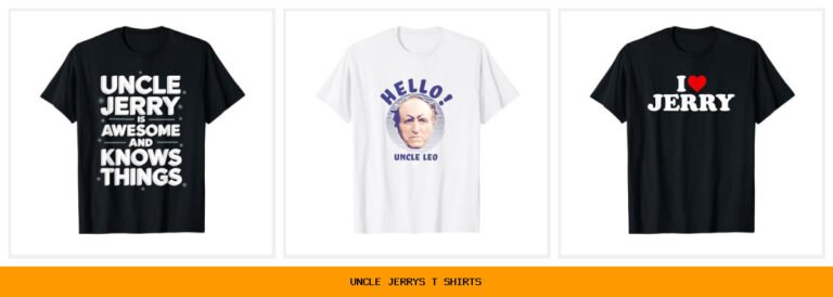 uncle jerry's t shirts