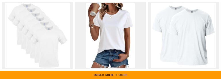 uniqlo white t shirt