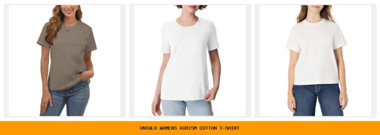 uniqlo women's airism cotton t-shirt