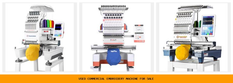 used commercial embroidery machine for sale