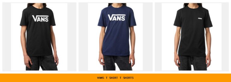 vans t shirt t shirts