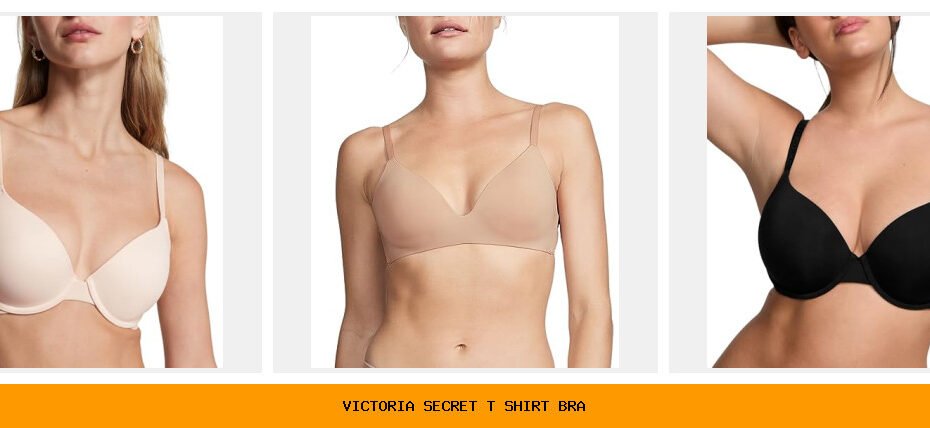 victoria secret t shirt bra