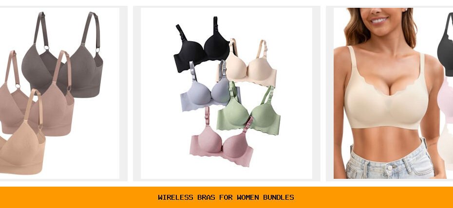 wireless bras for women bundles