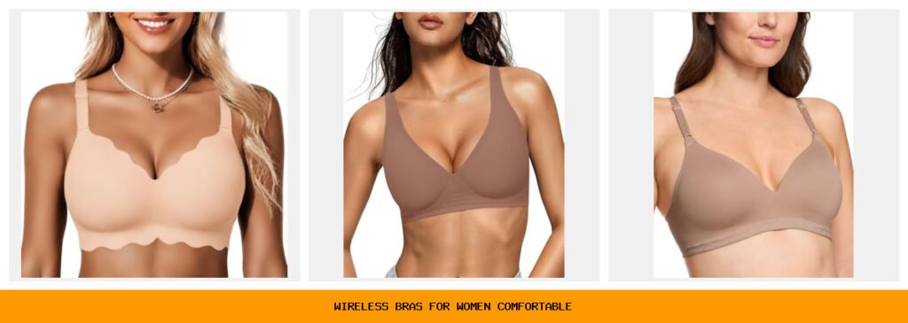 wireless bras for women comfortable