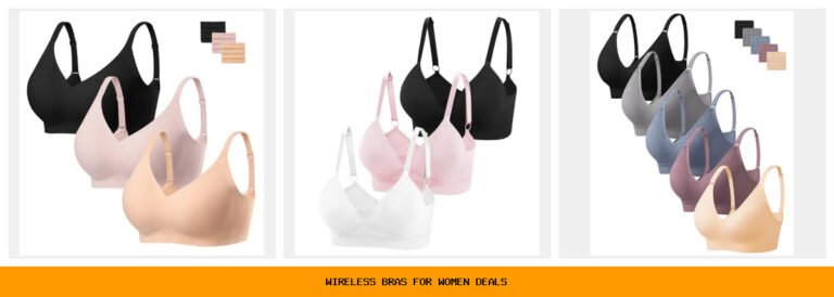 wireless bras for women deals
