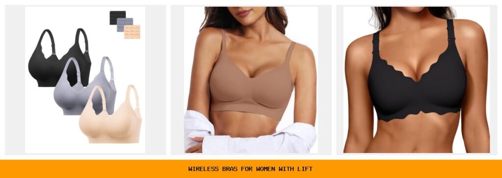 wireless bras for women with lift