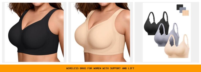 wireless bras for women with support and lift