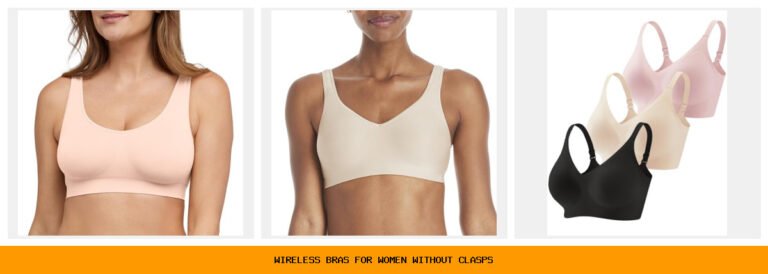 wireless bras for women without clasps