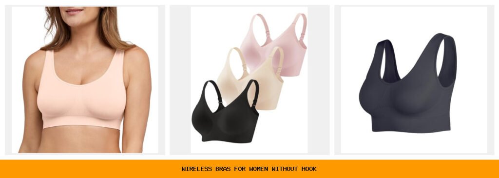 wireless bras for women without hook