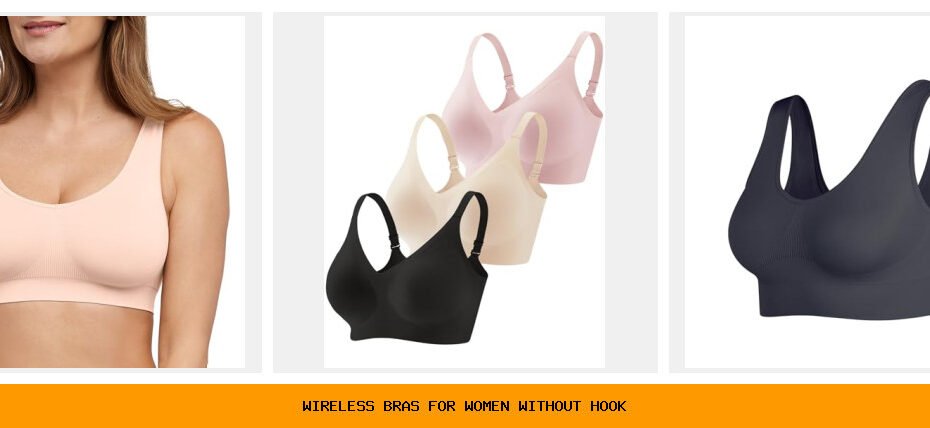 wireless bras for women without hook
