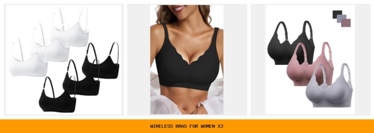 wireless bras for women x3