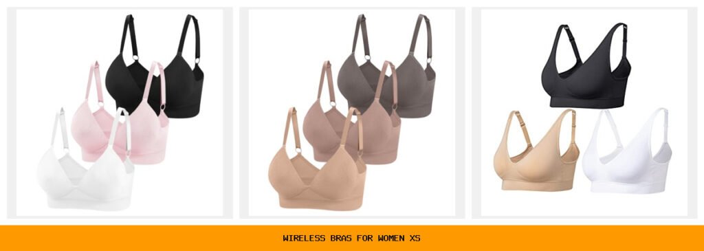 wireless bras for women xs