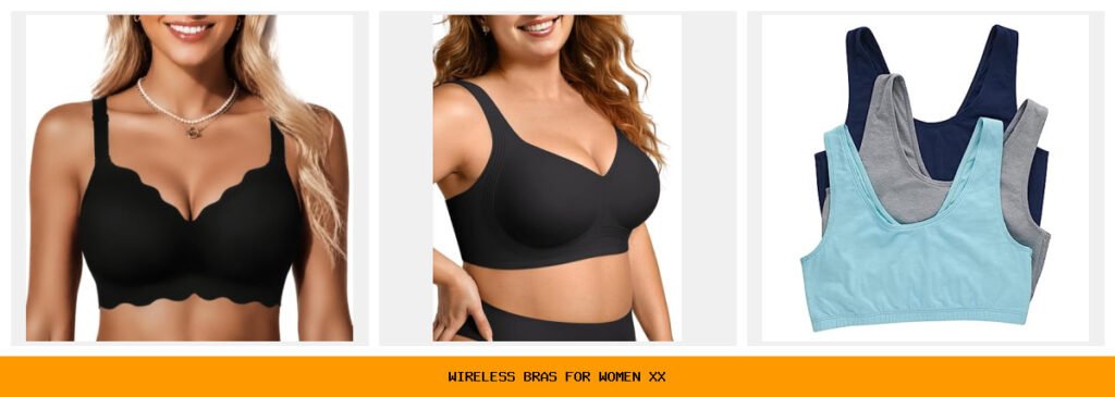 wireless bras for women xx