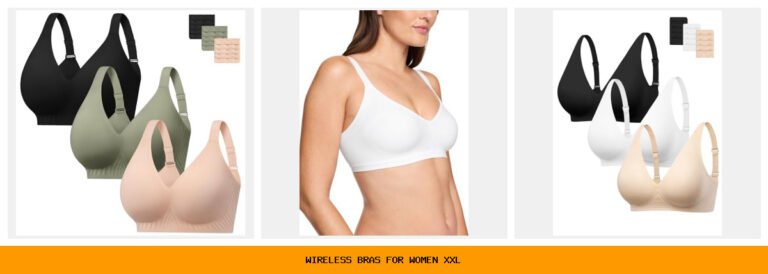 wireless bras for women xxl