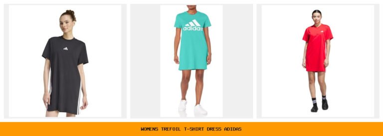 women's trefoil t-shirt dress adidas
